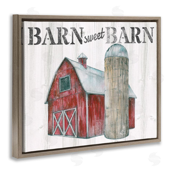 Stupell Industries Studio 731 | Sweet Barn Rustic Phrase Wall Art