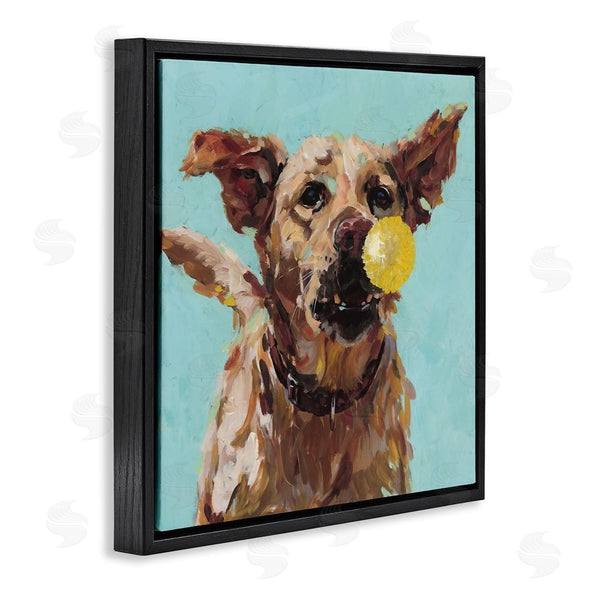 Stupell Industries Studio Bautista | Dog Playing With Ball Wall Art