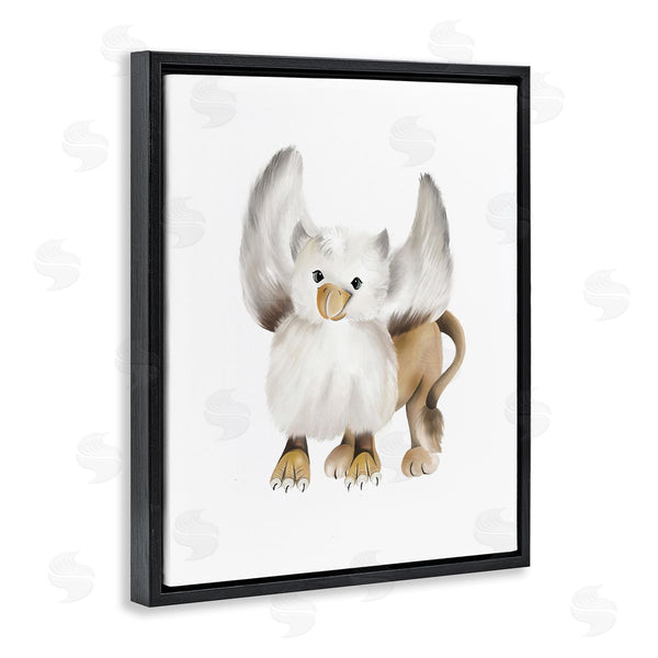 Stupell Industries Studio Q | Mythical Fantasy Creature Winged Hippogriff Painting Wall Art