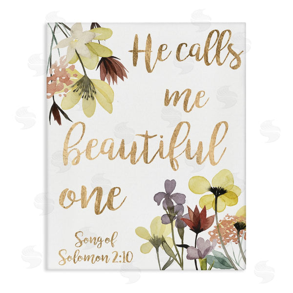 stupell industries Studio W | Beautiful One Proverbs Song of Solomon 2:10