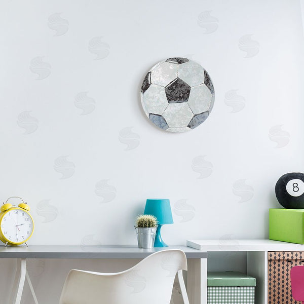 Stupell Industries Studio W | Grunge Sports Soccer Ball Wall Art