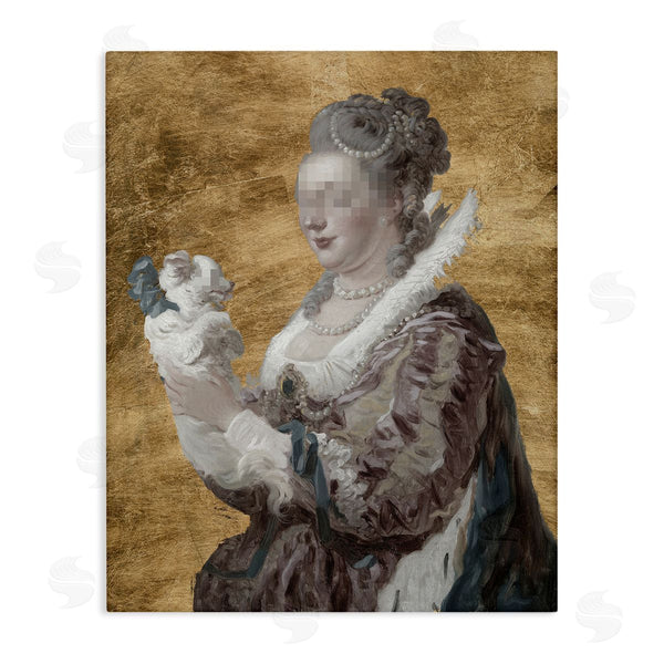 stupell industries Studio W | Mystery Duchess with Puppy