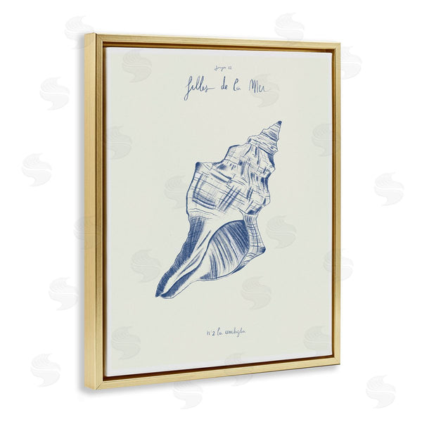 Stupell Industries 1x | Filles De La Mer Conch Shell