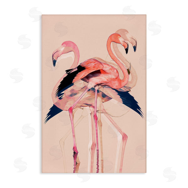 stupell industries 1x | Overlapping Pink Flamingoes