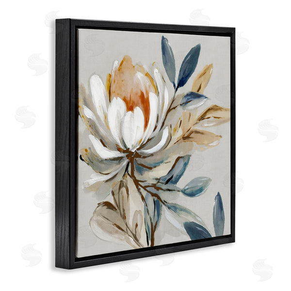 Stupell Industries Alex Black | Blooming White Mum