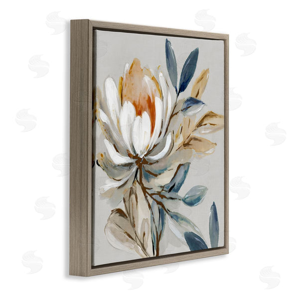 Stupell Industries Alex Black | Blooming White Mum