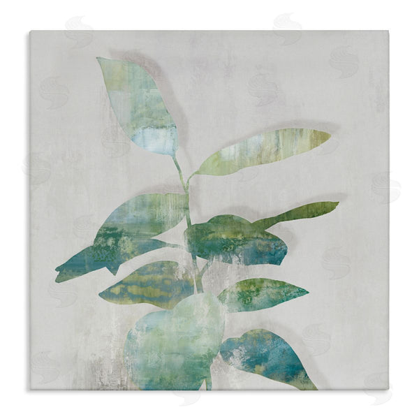 Stupell Industries Alex Black | Minimal Bloom Leaves