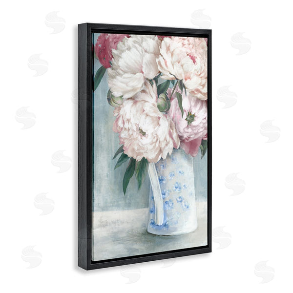 Stupell Industries Alex Black | Peony Blossom Vase