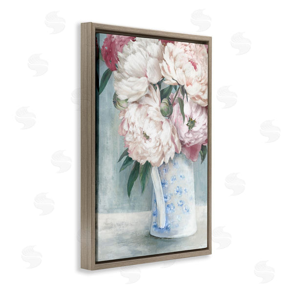 Stupell Industries Alex Black | Peony Blossom Vase