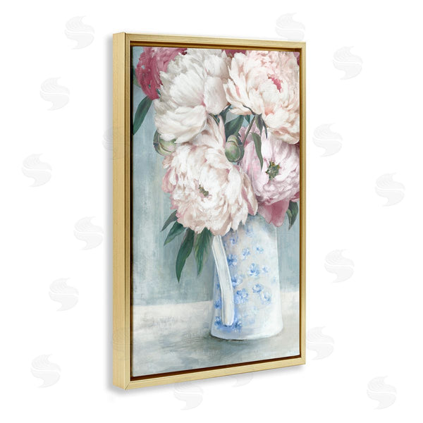 Stupell Industries Alex Black | Peony Blossom Vase