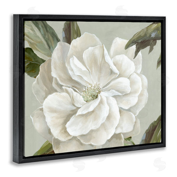 Stupell Industries Alex Black | White Rose Floret