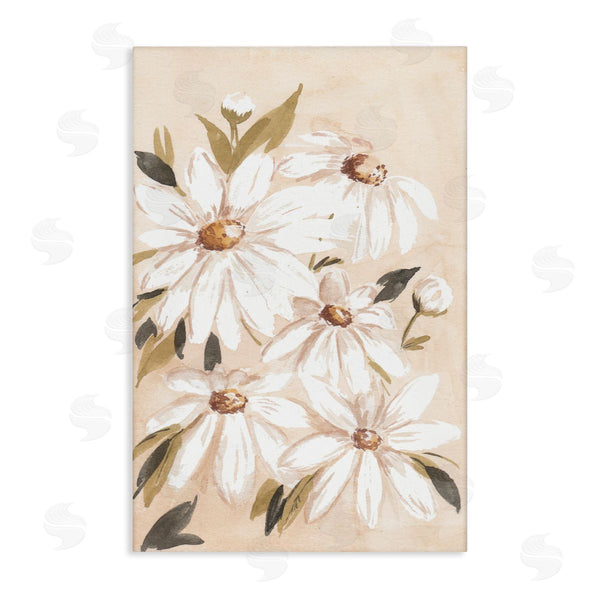 stupell industries Amanda Cook | Soft Muted Daisies
