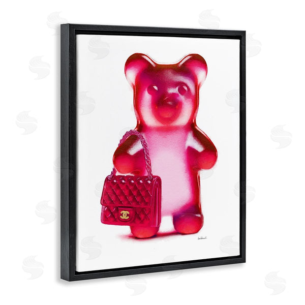 Stupell Industries Amanda Greenwood | Red Bear & Purse