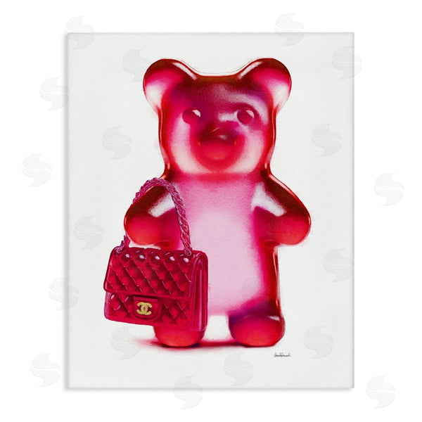 stupell industries Amanda Greenwood | Red Bear & Purse