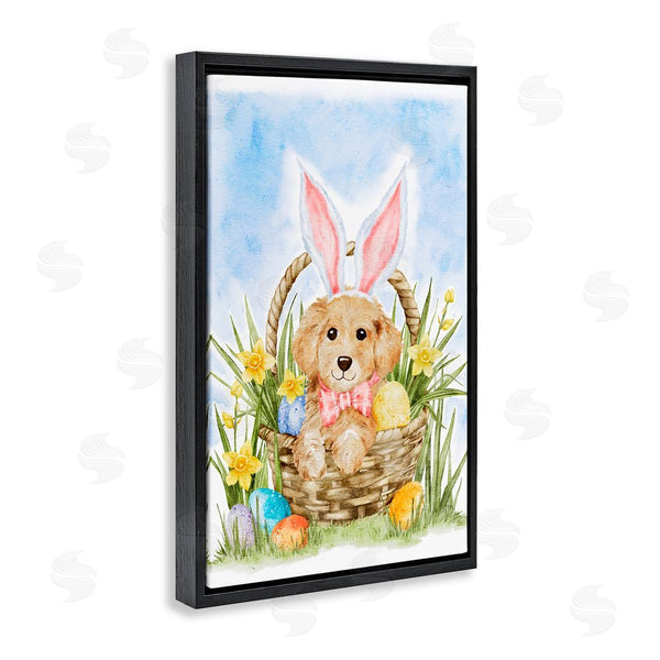 Stupell Industries Amy Hall | Spring Easter Puppy