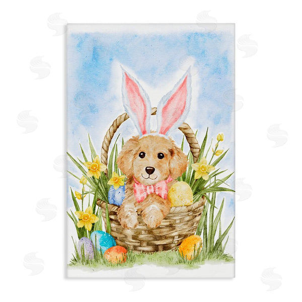 stupell industries Amy Hall | Spring Easter Puppy