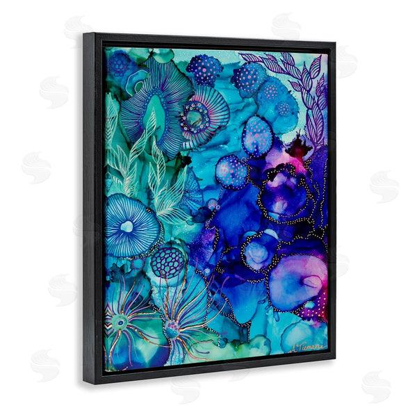 Stupell Industries Amy Tieman | Blue Modern Sea Life