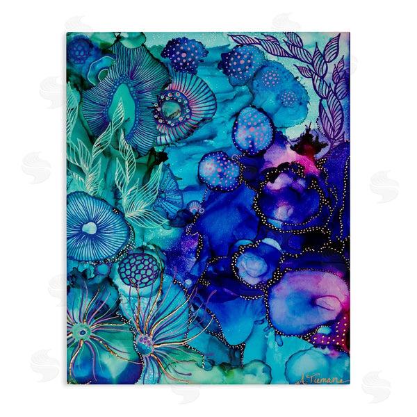 stupell industries Amy Tieman | Blue Modern Sea Life