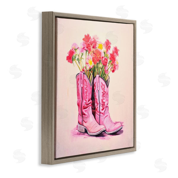 Stupell Industries Andrea Haase | Pink Blossom Boots