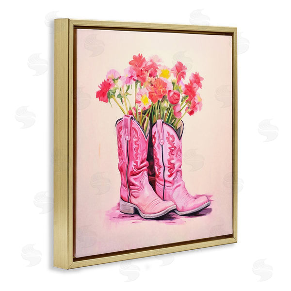 Stupell Industries Andrea Haase | Pink Blossom Boots