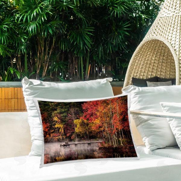 Stupell Industries Andy Amos | Autumn Dock Landscape