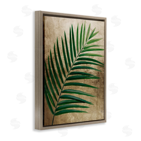 Stupell Industries Anna Lischenko | Earthy Palm Leaf