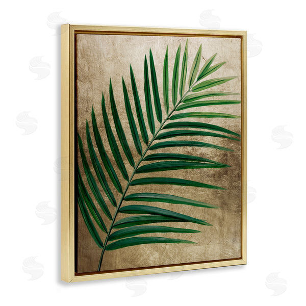 Stupell Industries Anna Lischenko | Earthy Palm Leaf