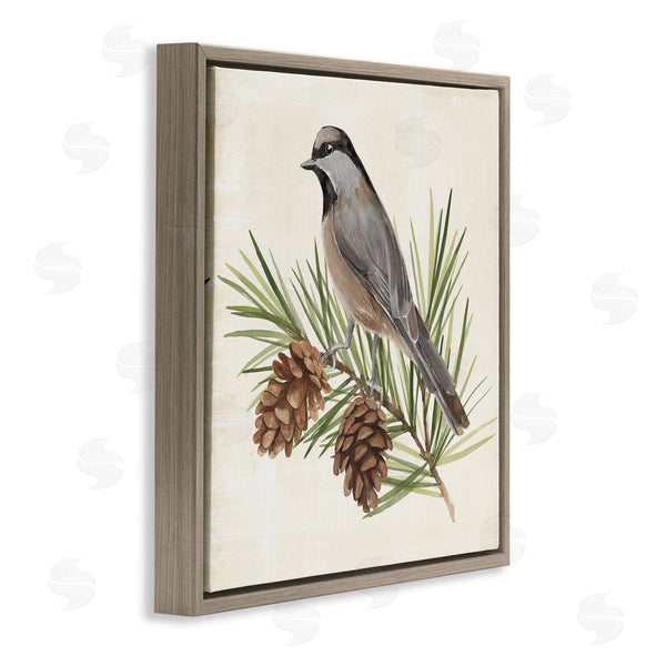 Stupell Industries Annie Warren | Bird On Pine Tree