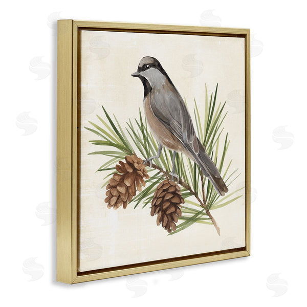 Stupell Industries Annie Warren | Bird On Pine Tree