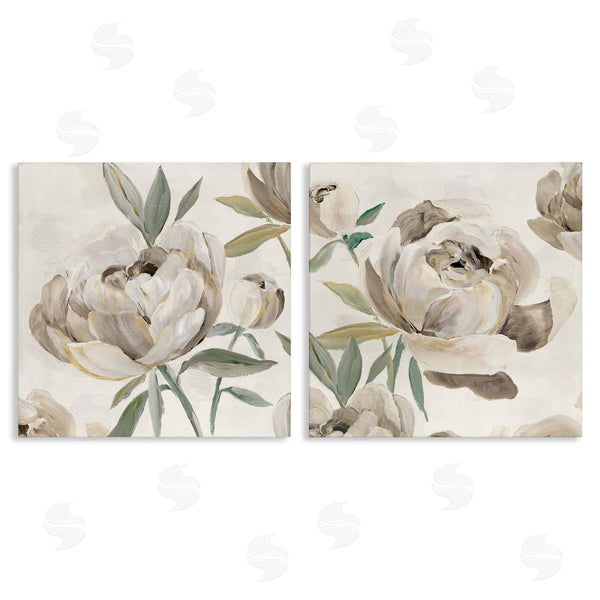 stupell industries Aria K. | Neutral Lustrous Peonies