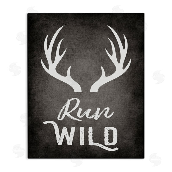 stupell industries Ashley Calhoun | Run Wild Antlers