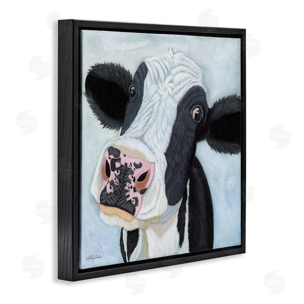 Stupell Industries Ashley Justice | Funny Cow Gaze