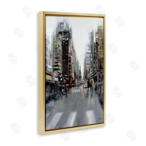 Stupell Industries Aziz Kadmiri | La Ville Cityscape