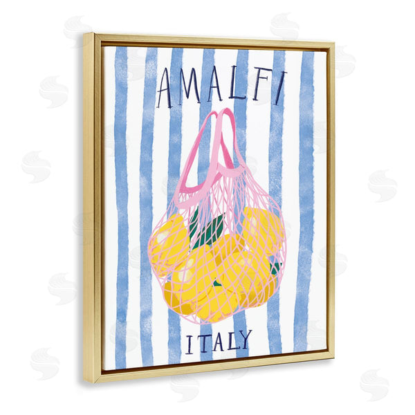 Stupell Industries Be Ni La | Amalfi Italy Lemons