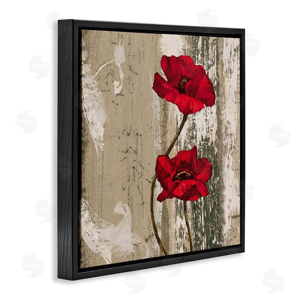Stupell Industries Brian Foster | Red Anemones Duo