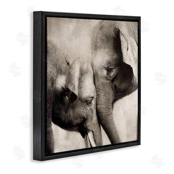 Stupell Industries CAD Designs | Elephant & Baby Hug