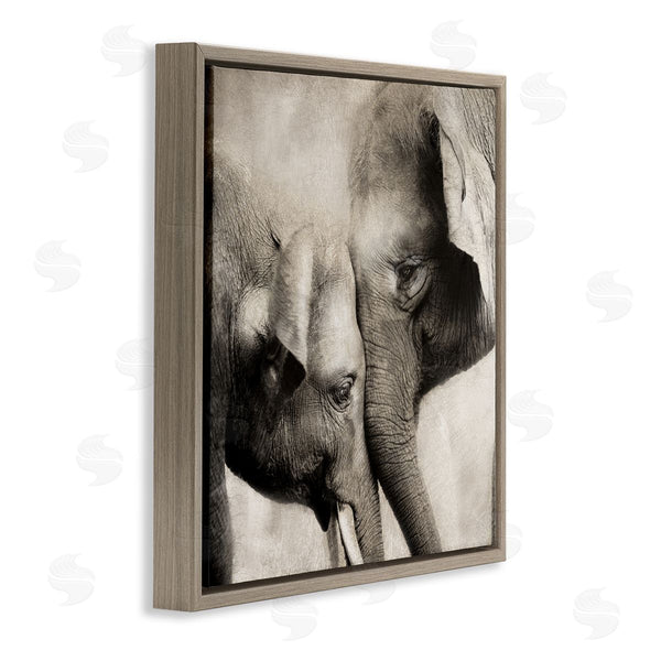 Stupell Industries CAD Designs | Elephant & Baby Hug