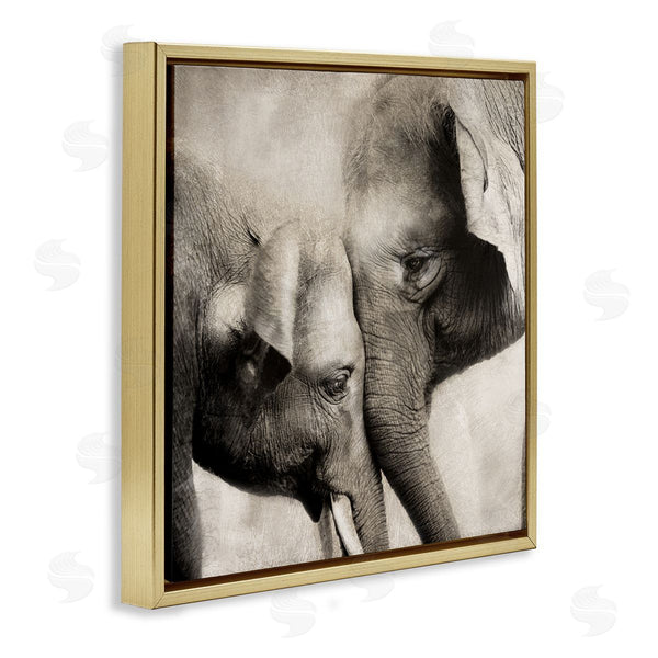 Stupell Industries CAD Designs | Elephant & Baby Hug