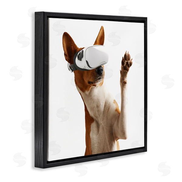 Stupell Industries CAD Designs | VR Gamer Dog