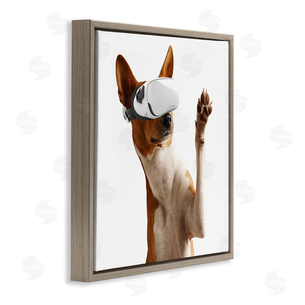 Stupell Industries CAD Designs | VR Gamer Dog