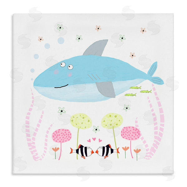 stupell industries Carla Daly | Baby Shark & Flowers
