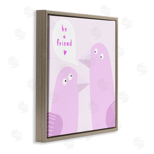 Stupell Industries Carla Daly | Be A Friend Birds