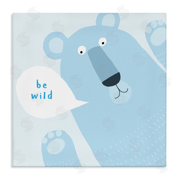 stupell industries Carla Daly | Blue Be Wild Bear