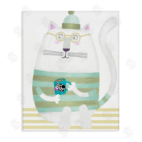 stupell industries Carla Daly | Cat with Cow Mug