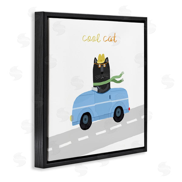 Stupell Industries Carla Daly | Cool Cat In Car