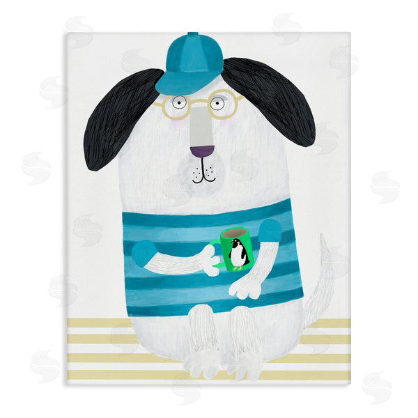 stupell industries Carla Daly | Dog with Penguin Mug