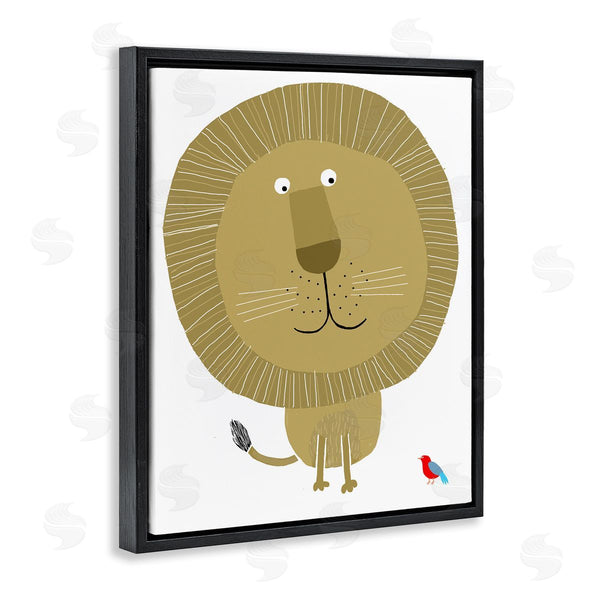 Stupell Industries Carla Daly | Friendly Lion & Bird