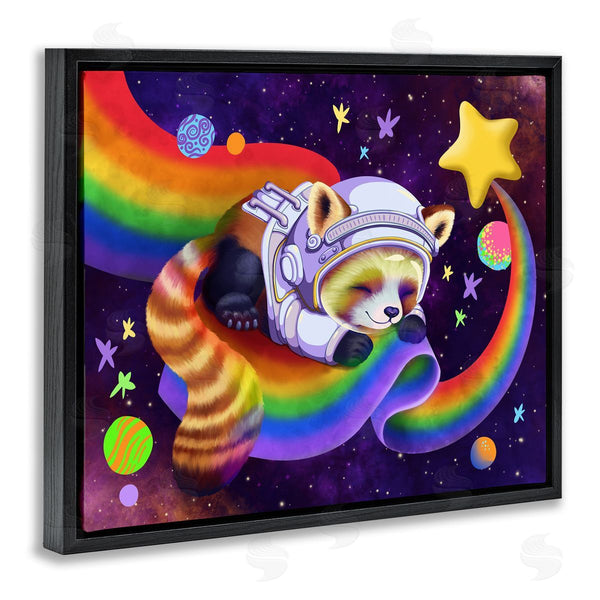 Stupell Industries Carla Morrow | Red Panda Rainbow