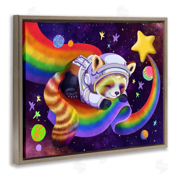 Stupell Industries Carla Morrow | Red Panda Rainbow