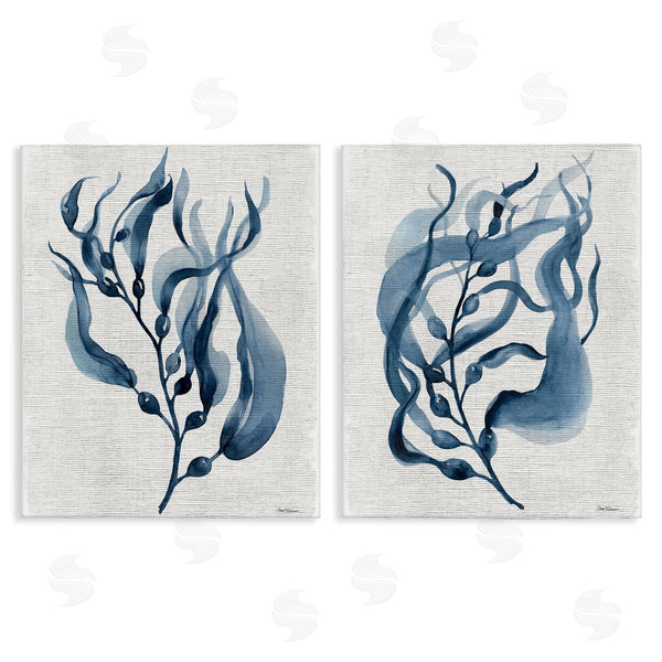 stupell industries Carol Robinson | Fluid Blue Herbs